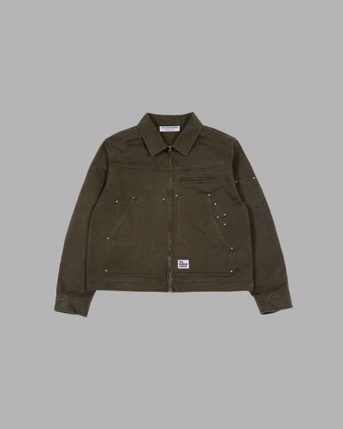 더뮤지엄비지터(THEMUSEUMVISITOR) STUD BACK LOGO CARPENTER 더뮤지엄비지터(THEMUSEUMVISITOR) STUD BACK LOGO CARPENTER