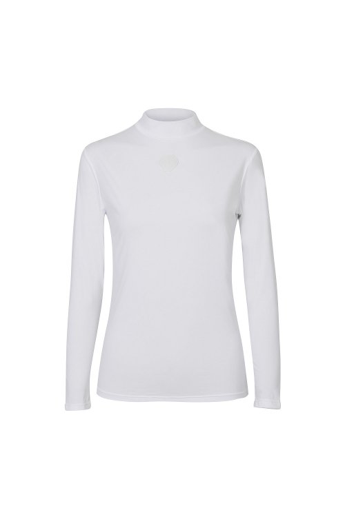 CORE MOCK NECK INNER TOP_White