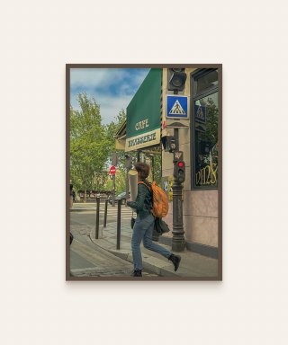사바이사바이(사바이사바이) 유럽시리즈 아트 포스터 [A3/레스토랑&카페] 파리 화가