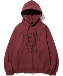 Seal Pullover Hood - Red
