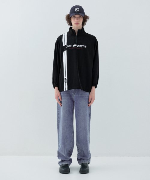 오아이오아이 컬렉션() 세미 와이드 M 데님 팬츠_블루 상품 이미지