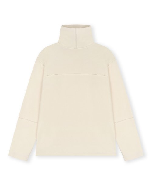 LONG SLEEVE TURTLE NECK T-SHIRTS CREAM