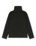 LONG SLEEVE TURTLE NECK T-SHIRTS BLACK