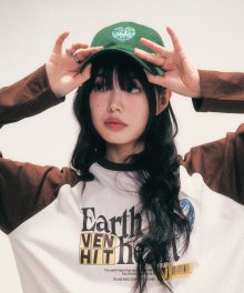 Lettering Earth BALL CAP