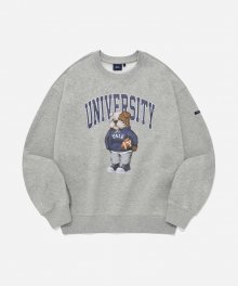 (24SS) UNIVERSITY DAN SWEATSHIRT GRAY