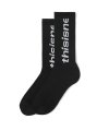 HSP-Logo Socks Black