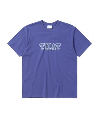 디스이즈네버댓(THISISNEVERTHAT) THAT Tile Logo Tee Purple 상품 이미지