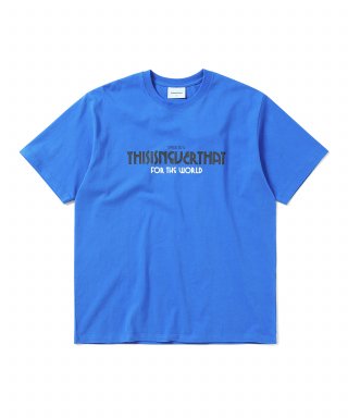 디스이즈네버댓(THISISNEVERTHAT) Swallow Tee Blue 상품 이미지