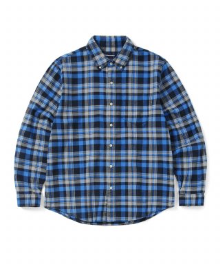 디스이즈네버댓(THISISNEVERTHAT) (FW23) Flannel Check shirt Blue 상품 이미지