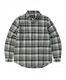 Flannel Check shirt Grey