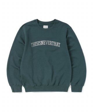 디스이즈네버댓(THISISNEVERTHAT) Arch-Logo Crewneck Indigo 상품 이미지