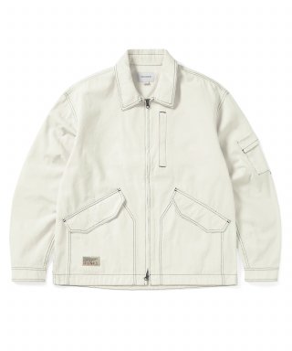 디스이즈네버댓(THISISNEVERTHAT) Contrast Stitch Jacket Ecru 상품 이미지