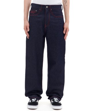 아카이브 볼드(ARCHIVE BOLD) RED STITCH DENIM PANTS (DEEP BLUE) 상품 이미지