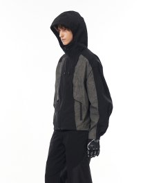 PELERINE HOOD JUMPER BLACK