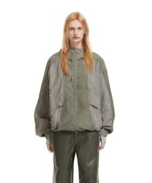 PELERINE HOOD JUMPER LIGHT KHAKI