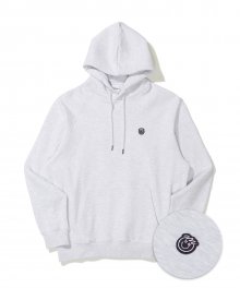 SMILE WAPPEN HOODIE GRAY