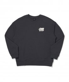 SMALL LOGO SWEATSHIRT DARK GRAY