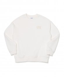 SMALL LOGO SWEATSHIRT WHITE