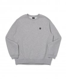 SMILE WAPPEN SWEATSHIRT GRAY