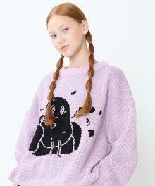 CH COUCH KNIT(PURPLE)