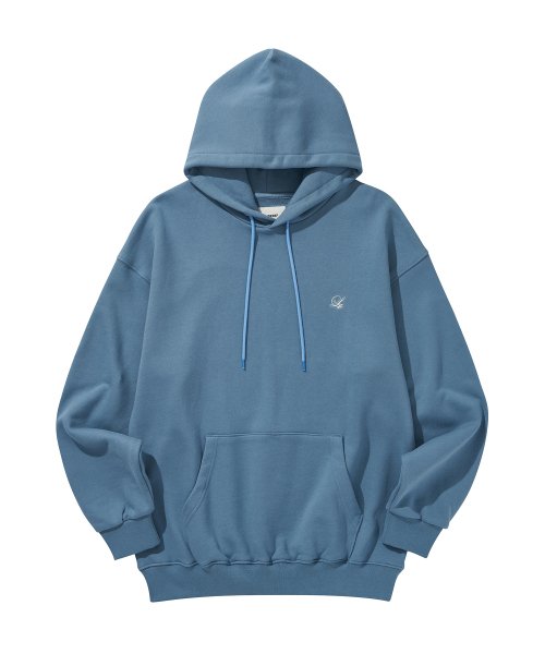 FLOWER HOODIE / BLUE