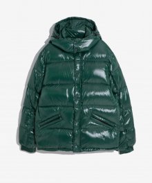 HOODED DOWN JACKET (GREEN)