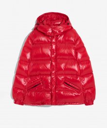 HOODED DOWN JACKET (RED)