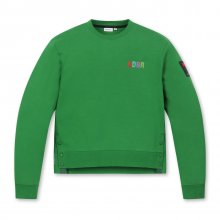 Crop Side Snap Sweatshirt (for Women)_G5TAW23031GRX