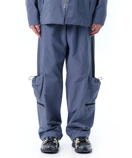 오와이(OY) STRING POCKET TRACK PANTS-STONE BLUE - 사이즈 & 후기