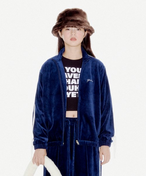 YOUHEE LETTERING LONG SLEEVE BLACK