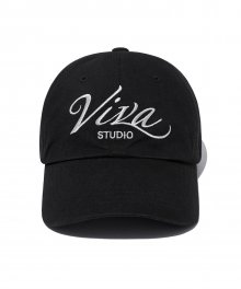 SCRIPT LOGO BALL CAP [BLACK]