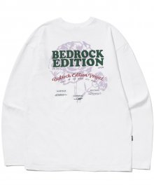 BEDROCK EDITION 롱슬리브 화이트