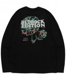 BEDROCK EDITION 롱슬리브 블랙