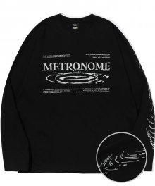 METRONOME 롱슬리브 블랙