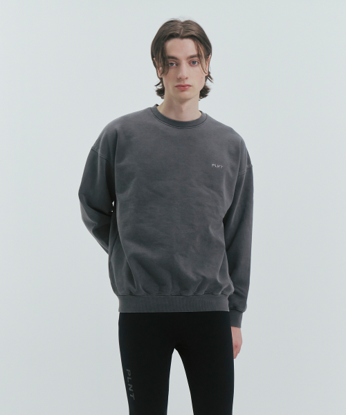 Свитшот пигмент-винтаж TECH SWEAT (semi-over fit)