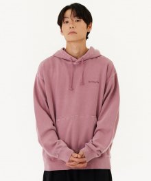 MG SPORTS DAY PIGMENT SWEAT HOODIE - PINK
