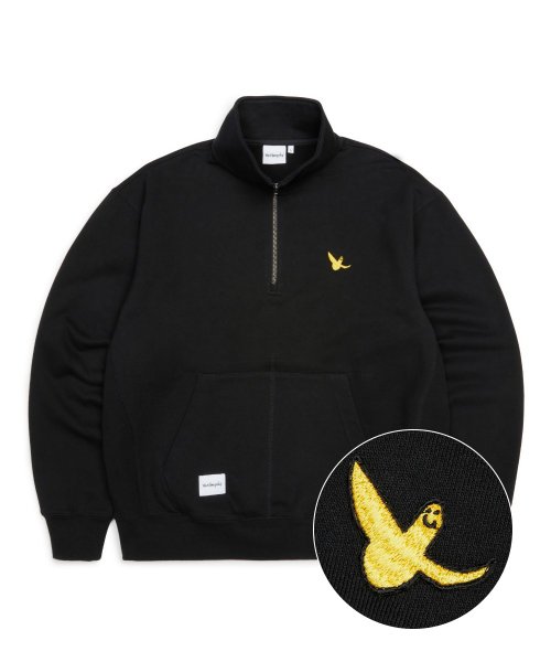 スウェット・トレーナー Mark Gonzales ANGEL WAPPEN OG SWEAT HALF ZIP-UP mg-z243wzh0100.jpg