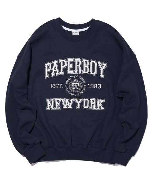 New York Crewneck Sweatshirt Navy