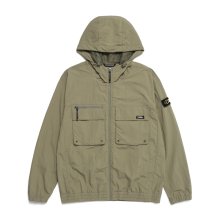 N233MJP901 듀공 후드 바람막이 점퍼 LICHEN KHAKI