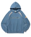 PHYPS® PIPING MOTORCYCLE HOODIE VTG BLUE