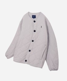 (24SS) WARM+ UP QUILTING JACKET WARM GRAY