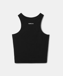 BASIC RIBBED SLEEVELESS_BLACK