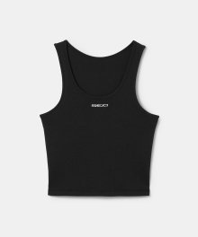 BASIC U-NECK SLEEVELESS_BLACK