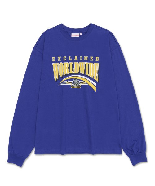 WORLDWIDE LS TEE BLUE (AM2DFUT550A)