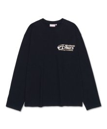 SYMBOL LOGO EMBROIDERY LS TEE NAVY (AM2DFUT551A)