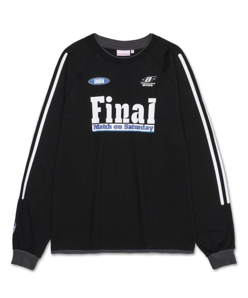 FINAL MATCH LS TEE BLACK (AM2DFUT553A)