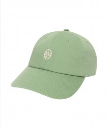 CIRCLE LOGO EMBROIDERY CAP green