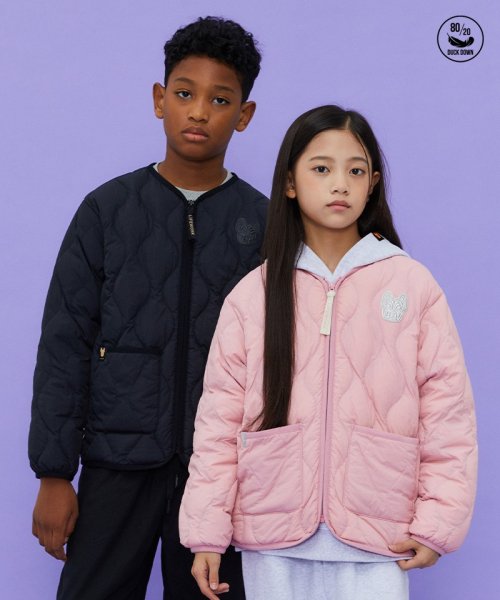 라이프워크 키즈(LIFEWORK KIDS) 키즈) 웨이브 퀼팅 라이트 다운 점퍼 - 사이즈 & 후기 | 무신사
