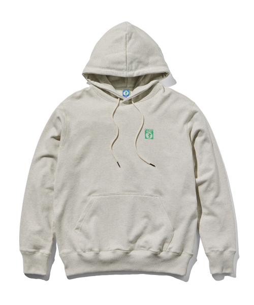 Плотное худи Regular Fit Vintage Logo Oatmeal