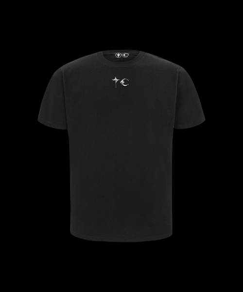 MUSINSA | THUG CLUB Back T slim - Black